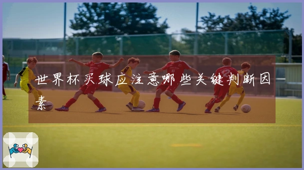 世界杯买球应注意哪些关键判断因素